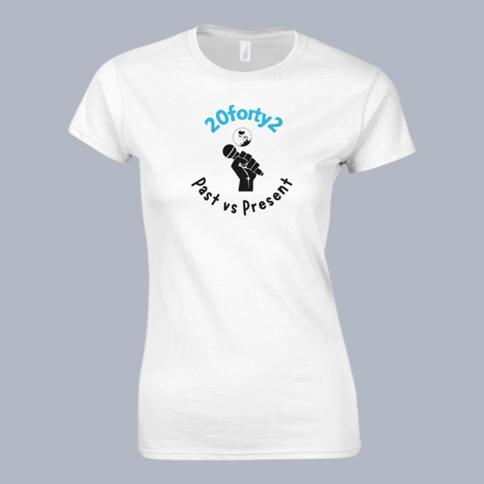 Women’s Rock Show World Mic Front Print T-Shirt