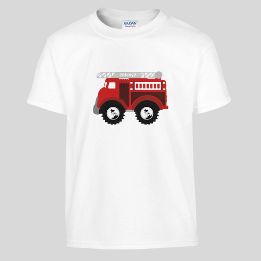 Kids Toy Legends Red Truck T-Shirt