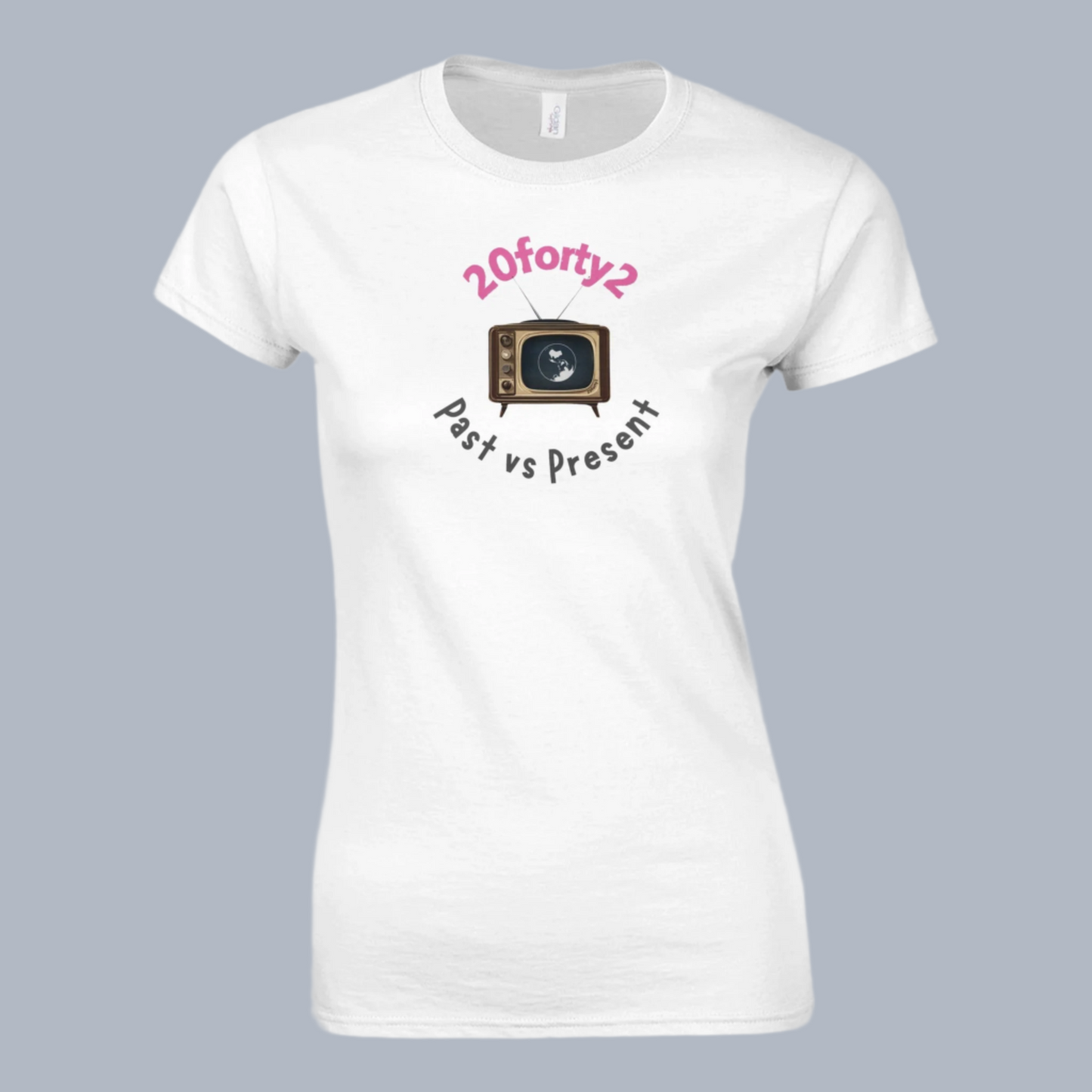 Women’s TV Show Crazy World Front Print T-Shirt