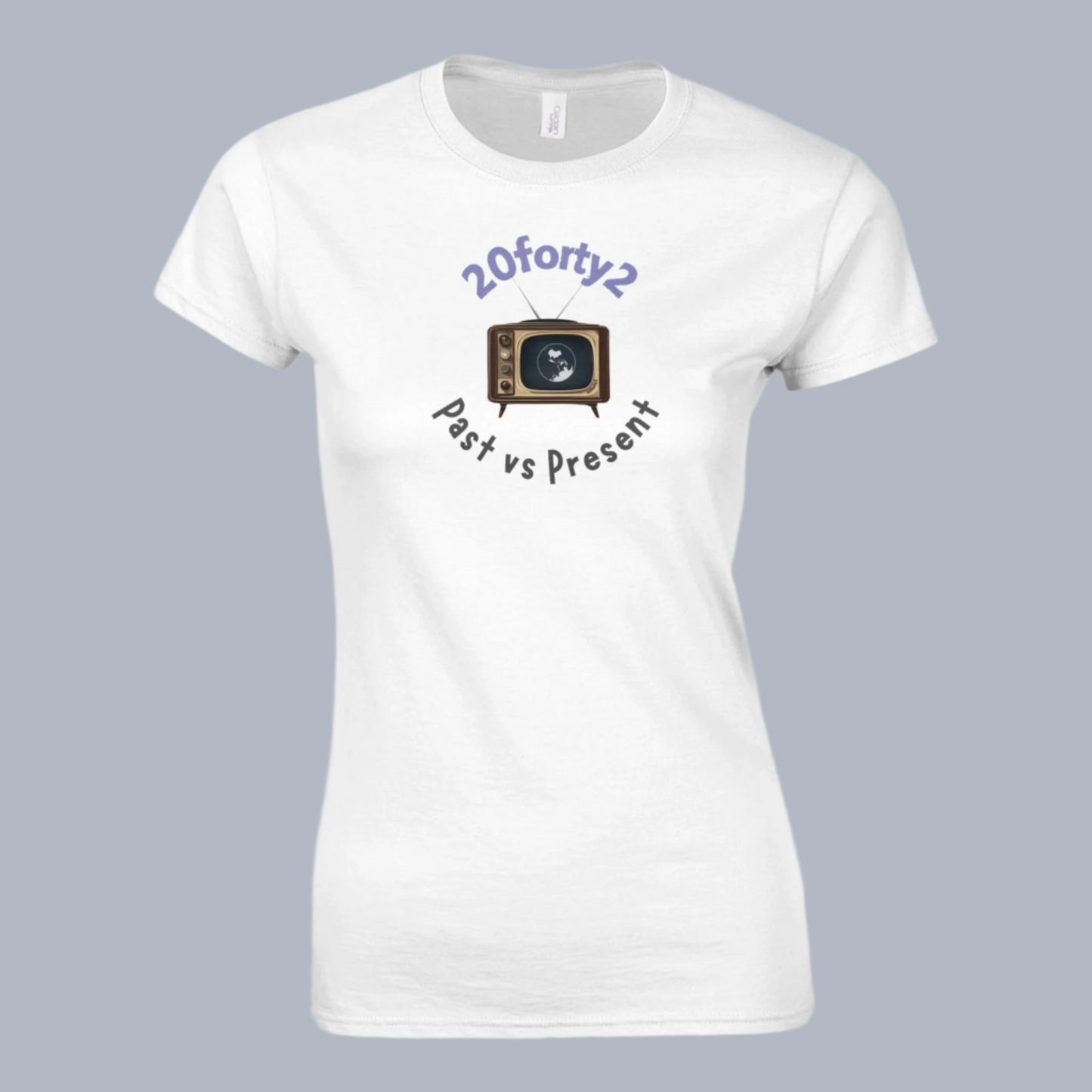 Women’s TV Show Crazy World Front Print T-Shirt